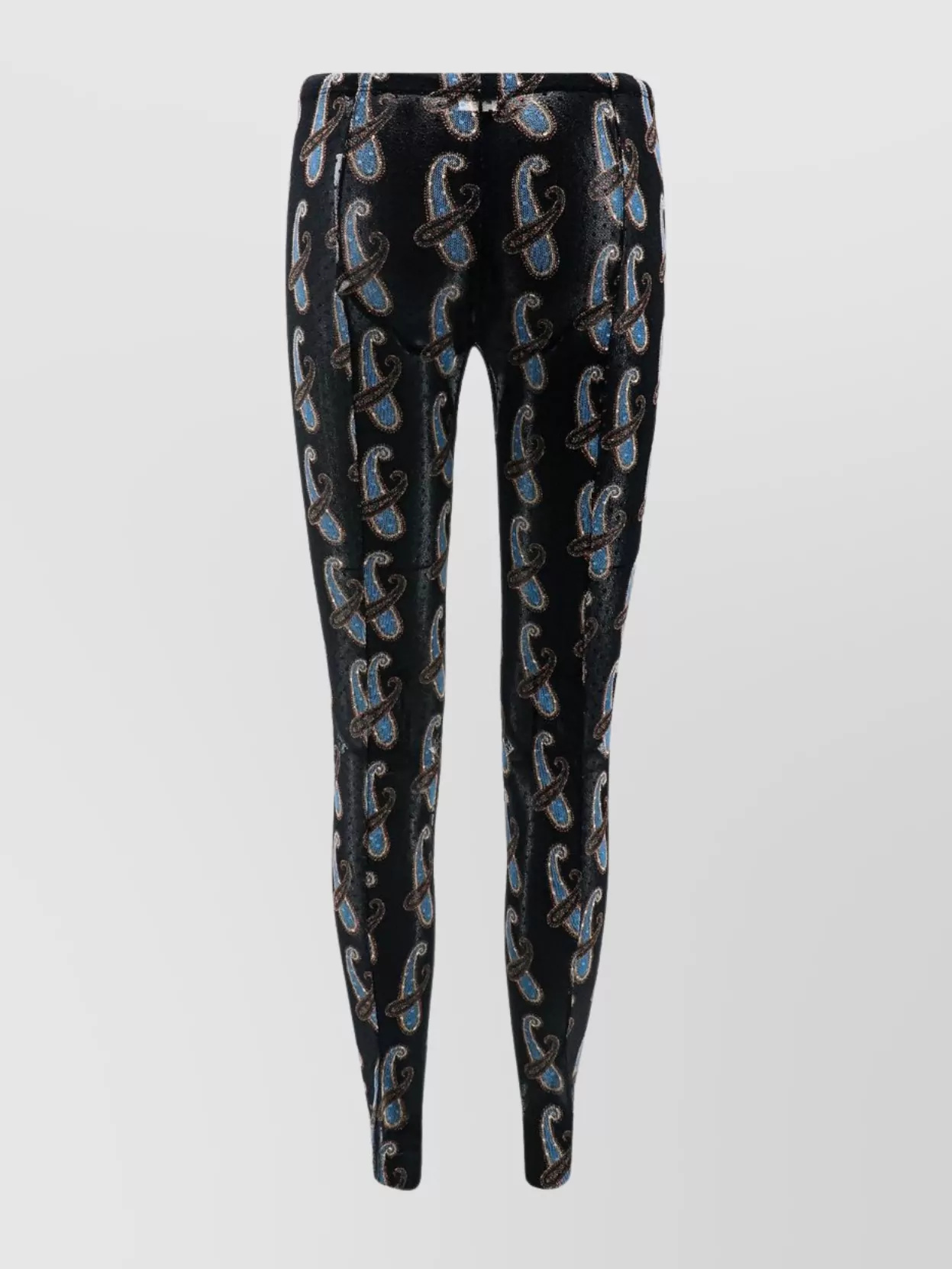 Etro Iconic Paisley Print Tights