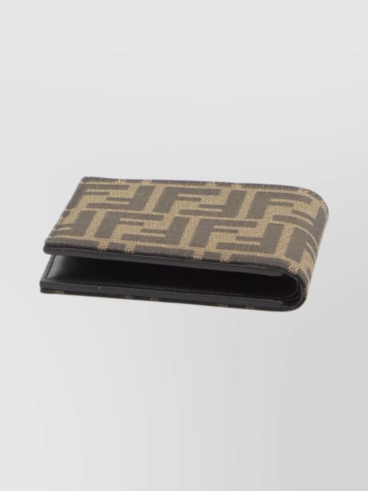 Fendi Bi-Fold Wallet Jacquard Design