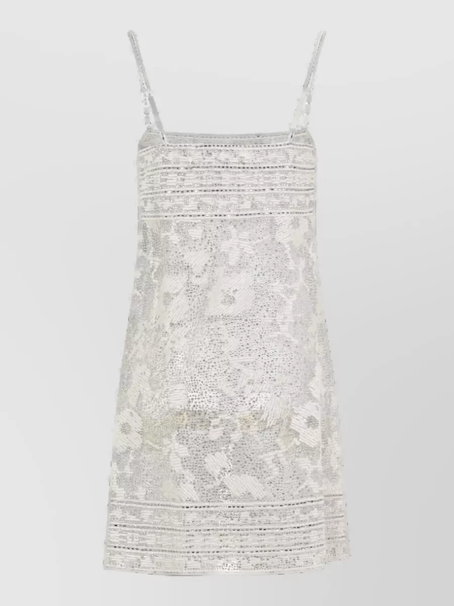 Ermanno Scervino Lace Mini Dress