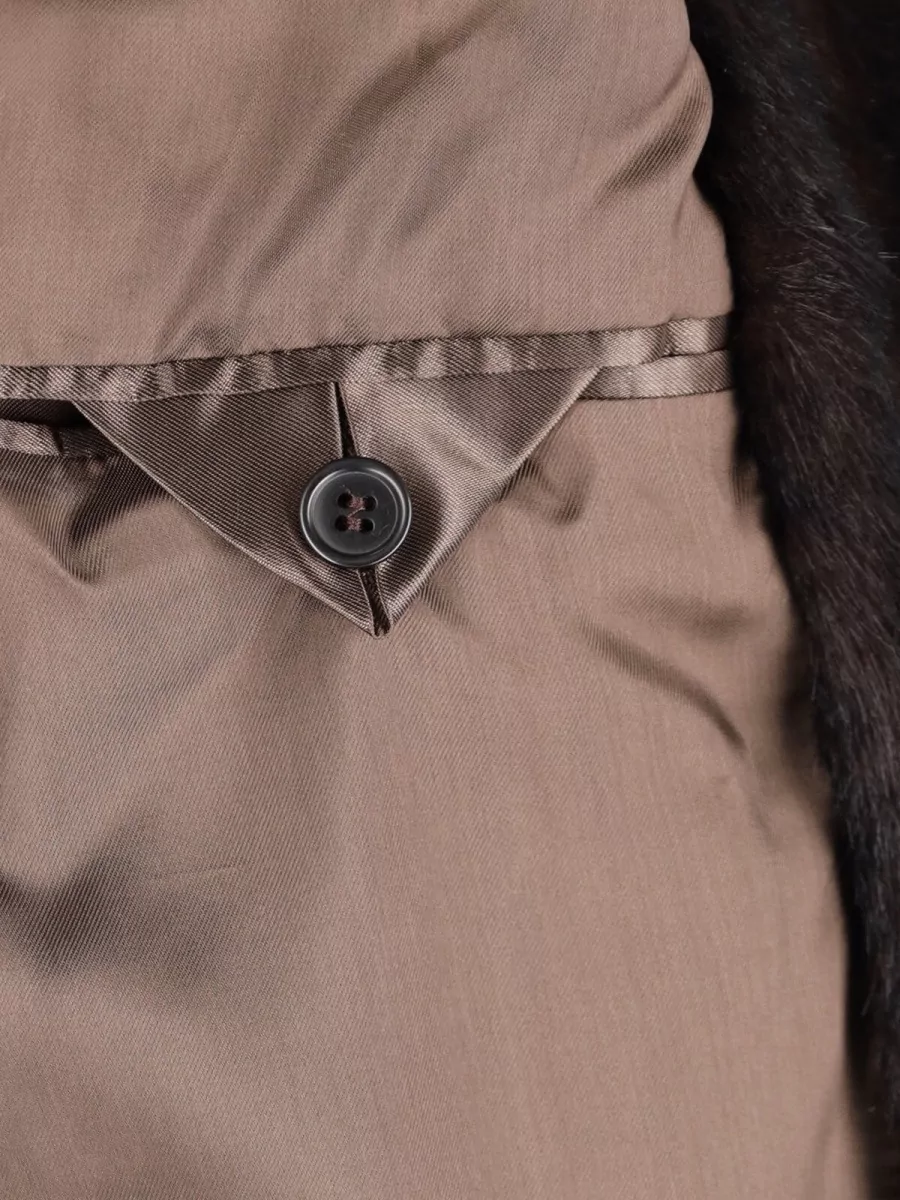 Mm6 Maison Margiela Faux Fur Coat
