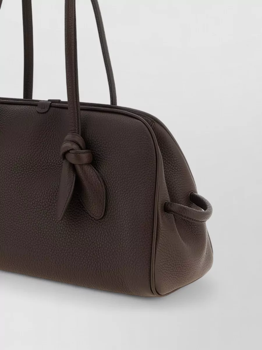 Jacquemus Le Turismo Shoulder Bag Knotted Detail Leather