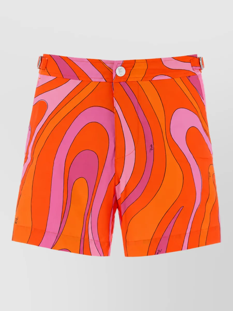 Pucci Printed swim shorts