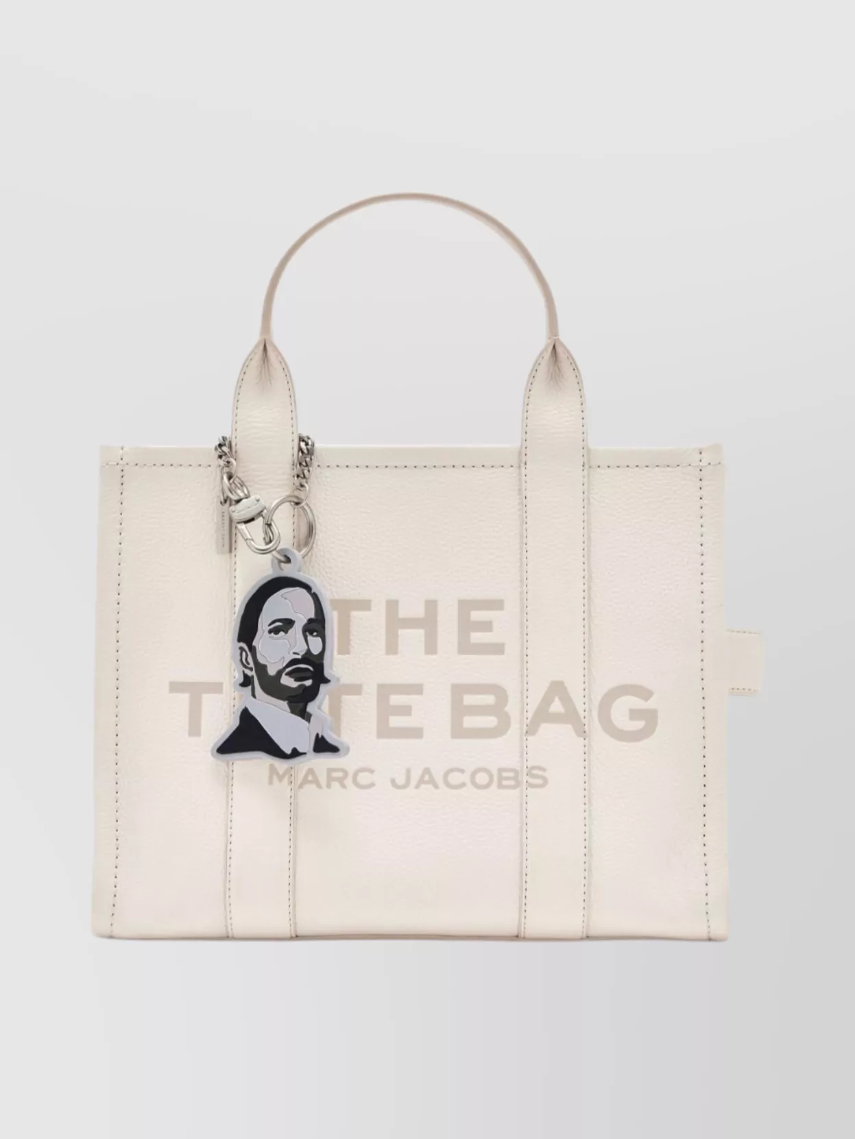 Marc Jacobs Face Charm Keyholder Chain Detail