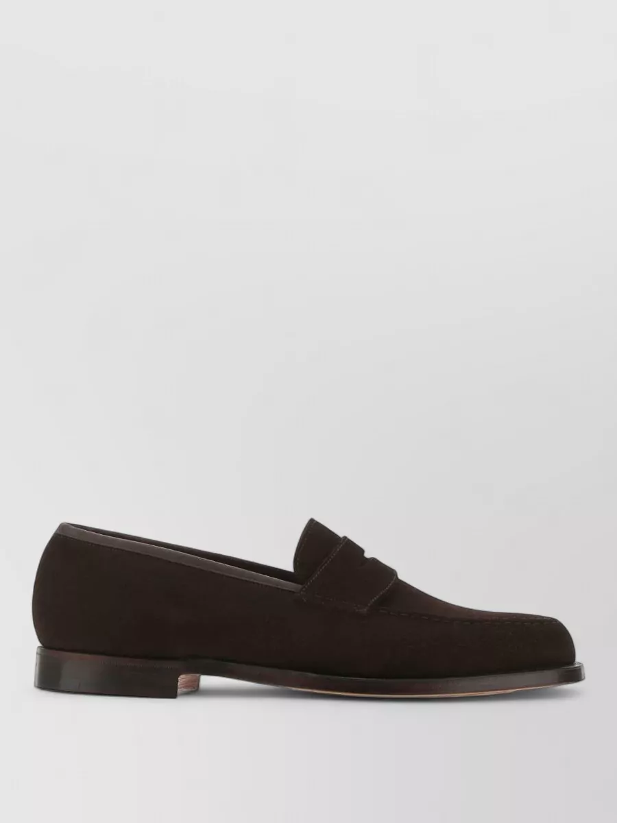 Crockett & Jones Suede Loafers