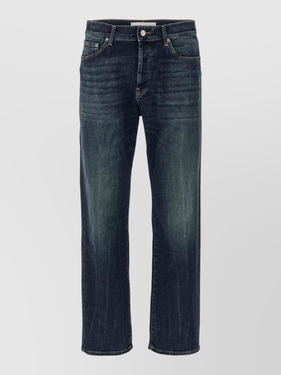 Department 5 denim straight-leg jeans