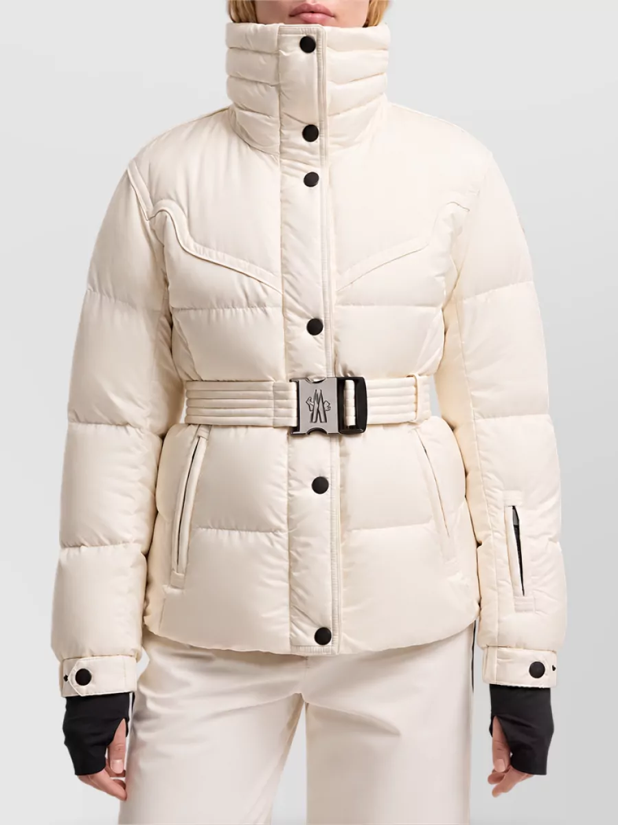 Moncler Down Belted Ski Jacket