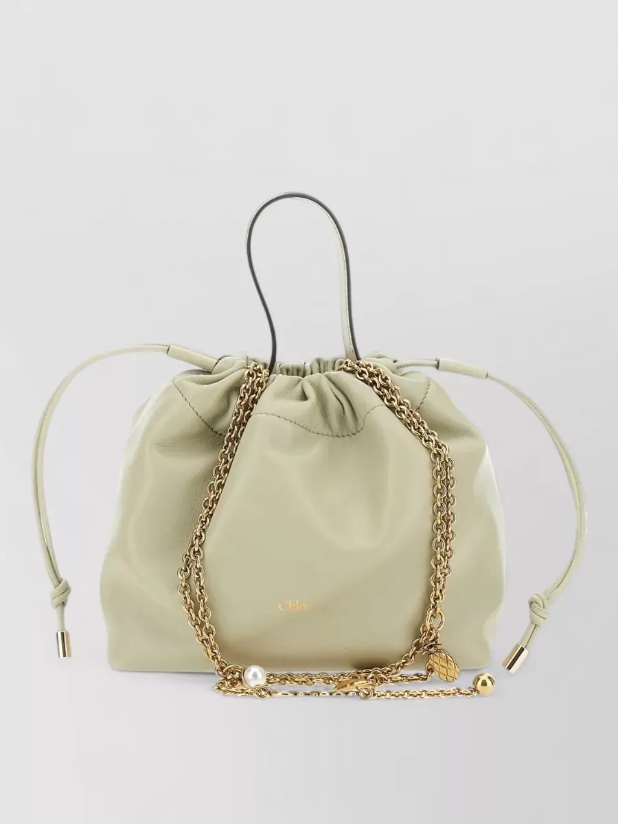 Chloé chloé icons nappa lambskin shoulder bag
