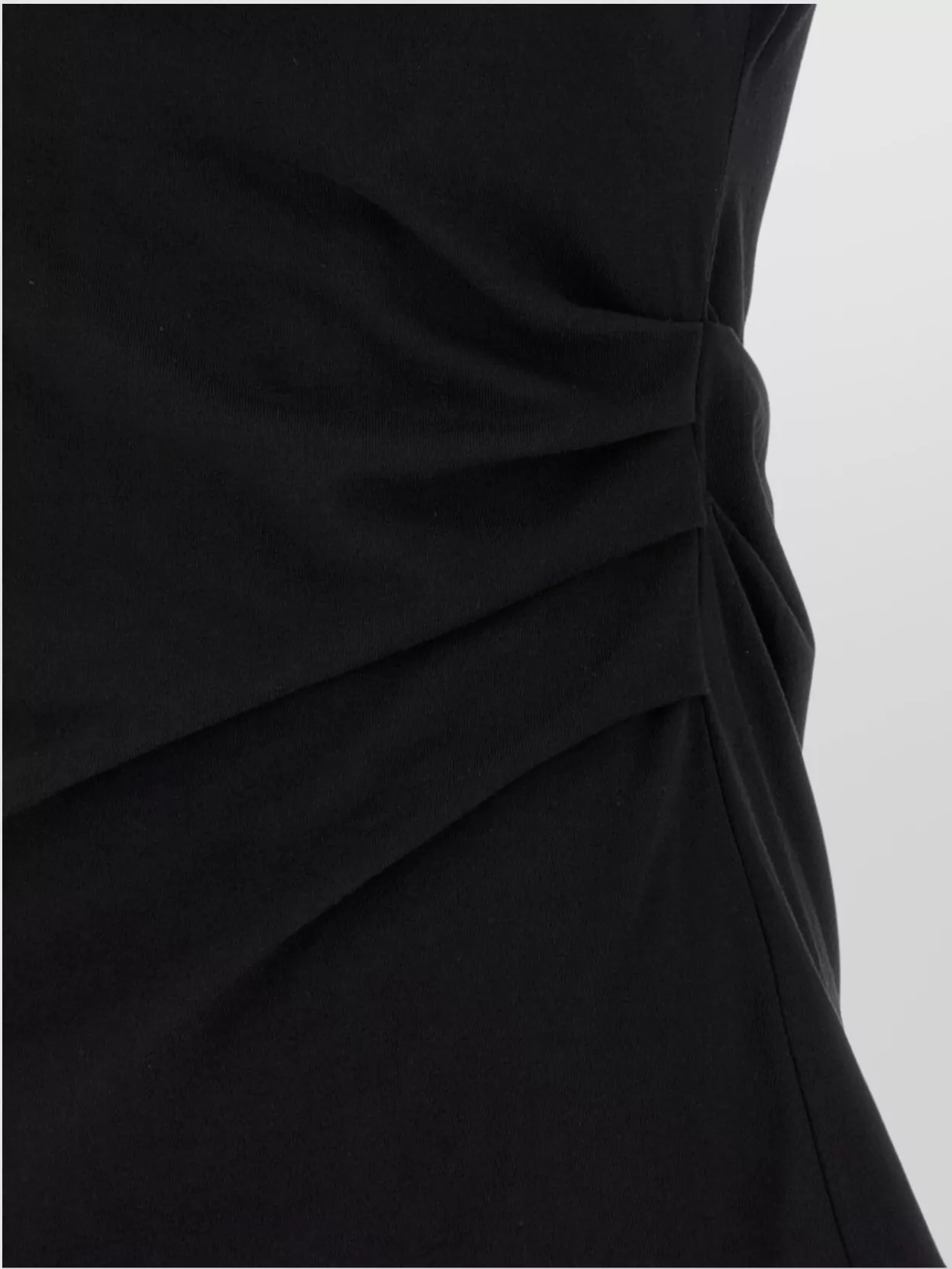 Shop Dries Van Noten Asymmetric Ruched Sleeveless Top