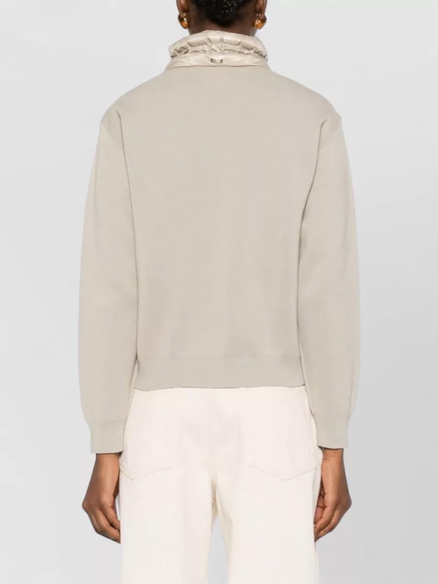 Herno Down Jacket High Neck Long Sleeves