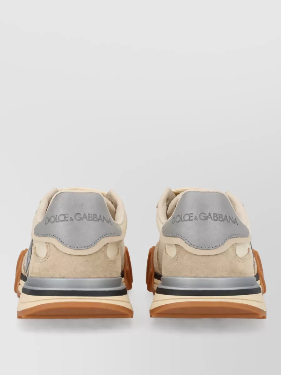 Dolce&Gabbana Dg Athletic Sneaker Suede Fabric Rubber Sole