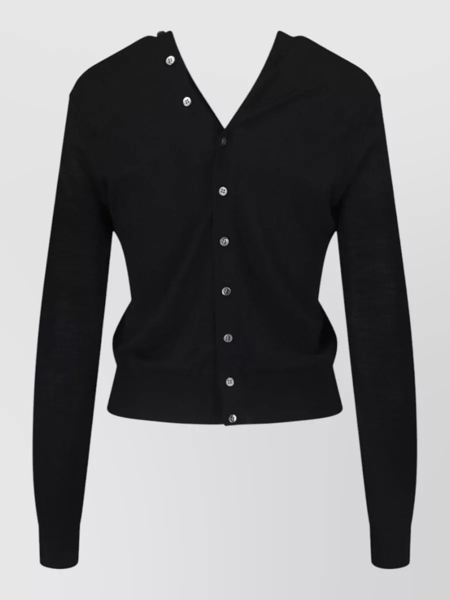 Alexander Wang Wool Crewneck Cardigan