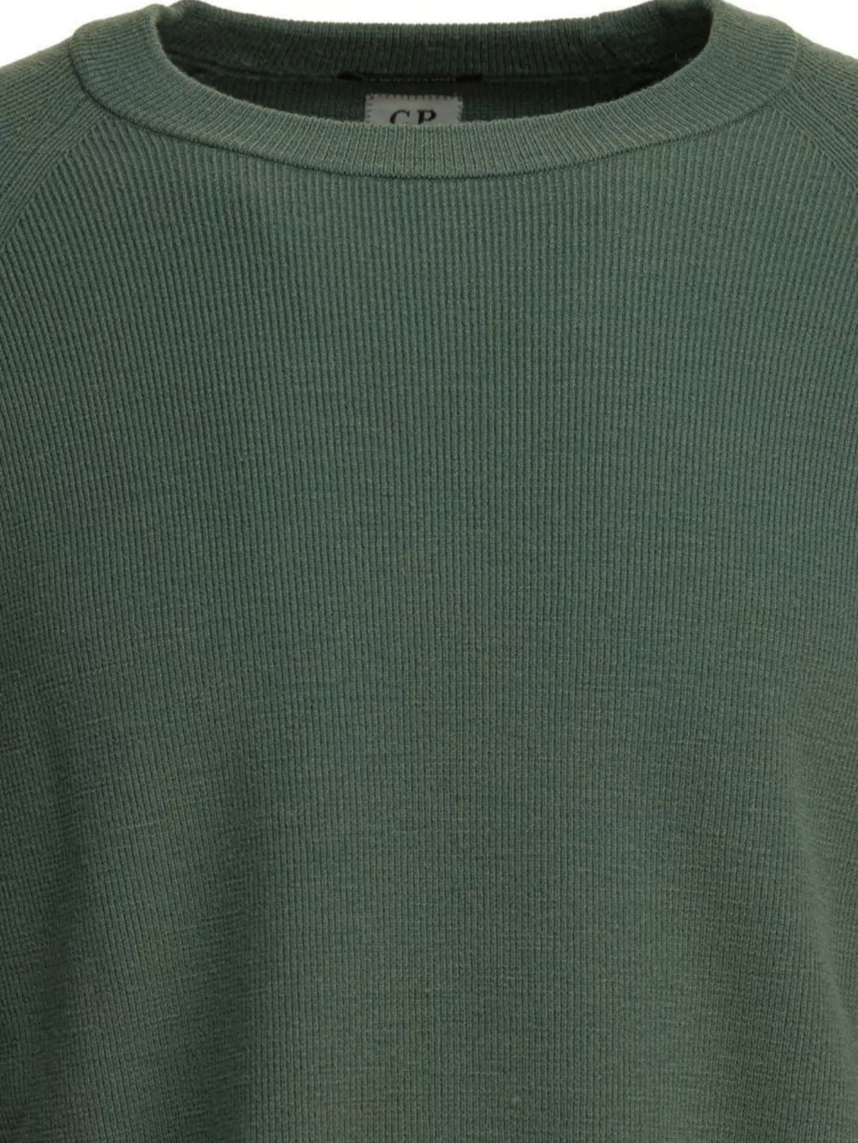 C.p. Company Ribbed Crew Neck Sweater