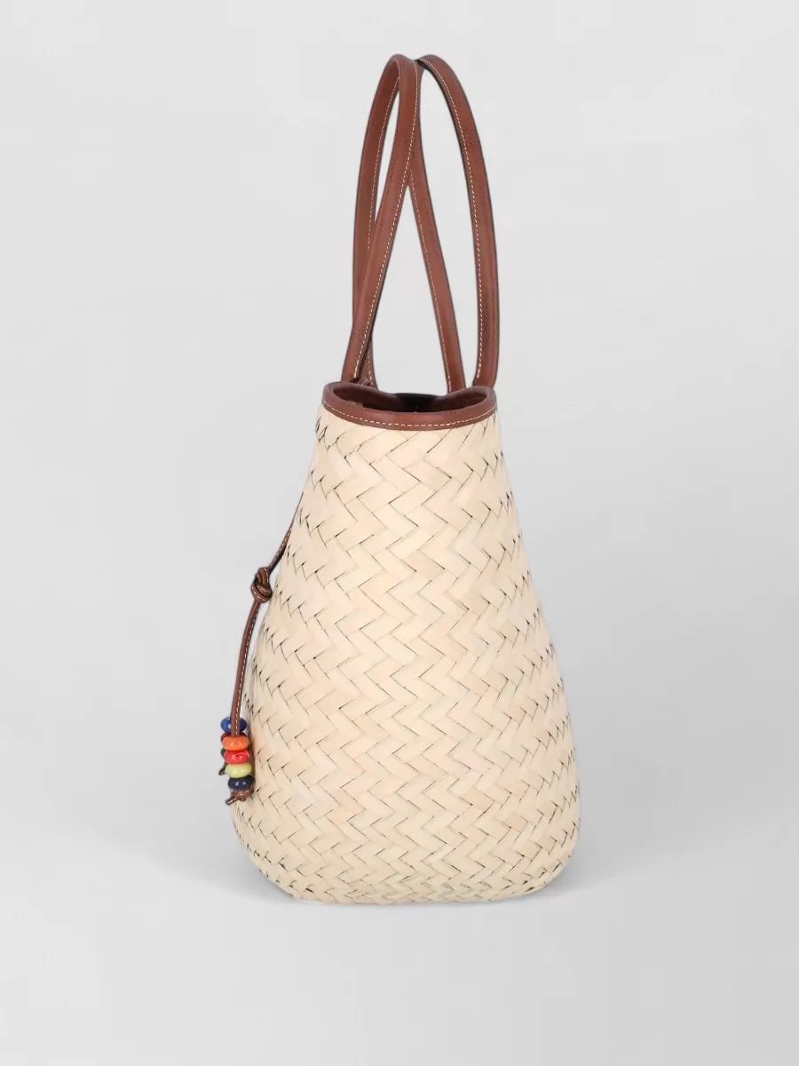 Longchamp Wicker Tote Bag