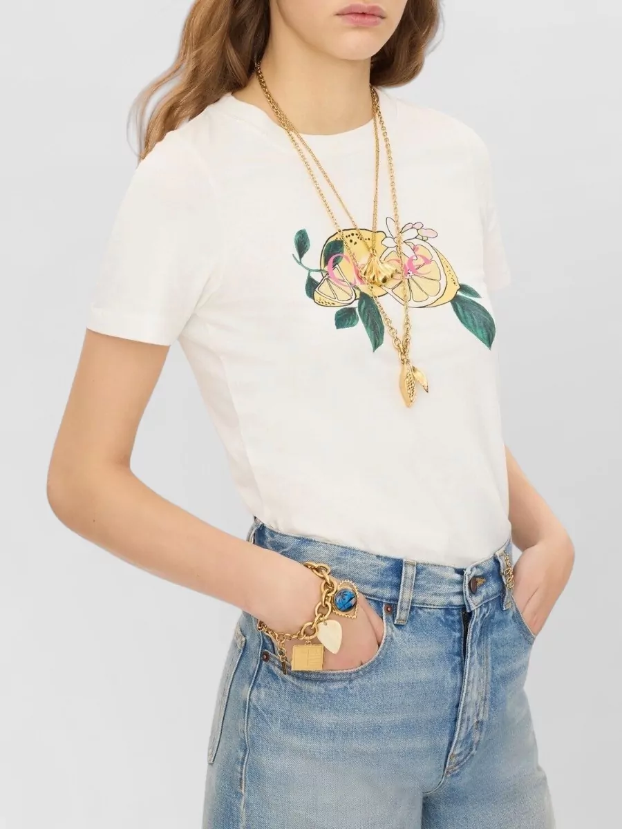 Chloé Cotton Printed T-Shirt