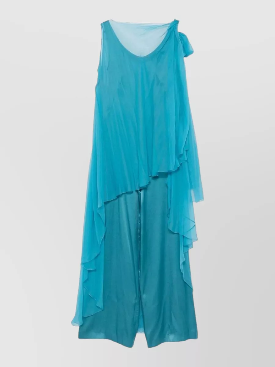 Alberta Ferretti silk blend jumpsuit