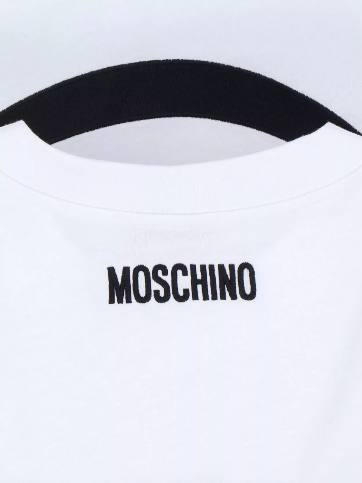 Moschino Graphic Print Crew Neck Short Sleeve Top