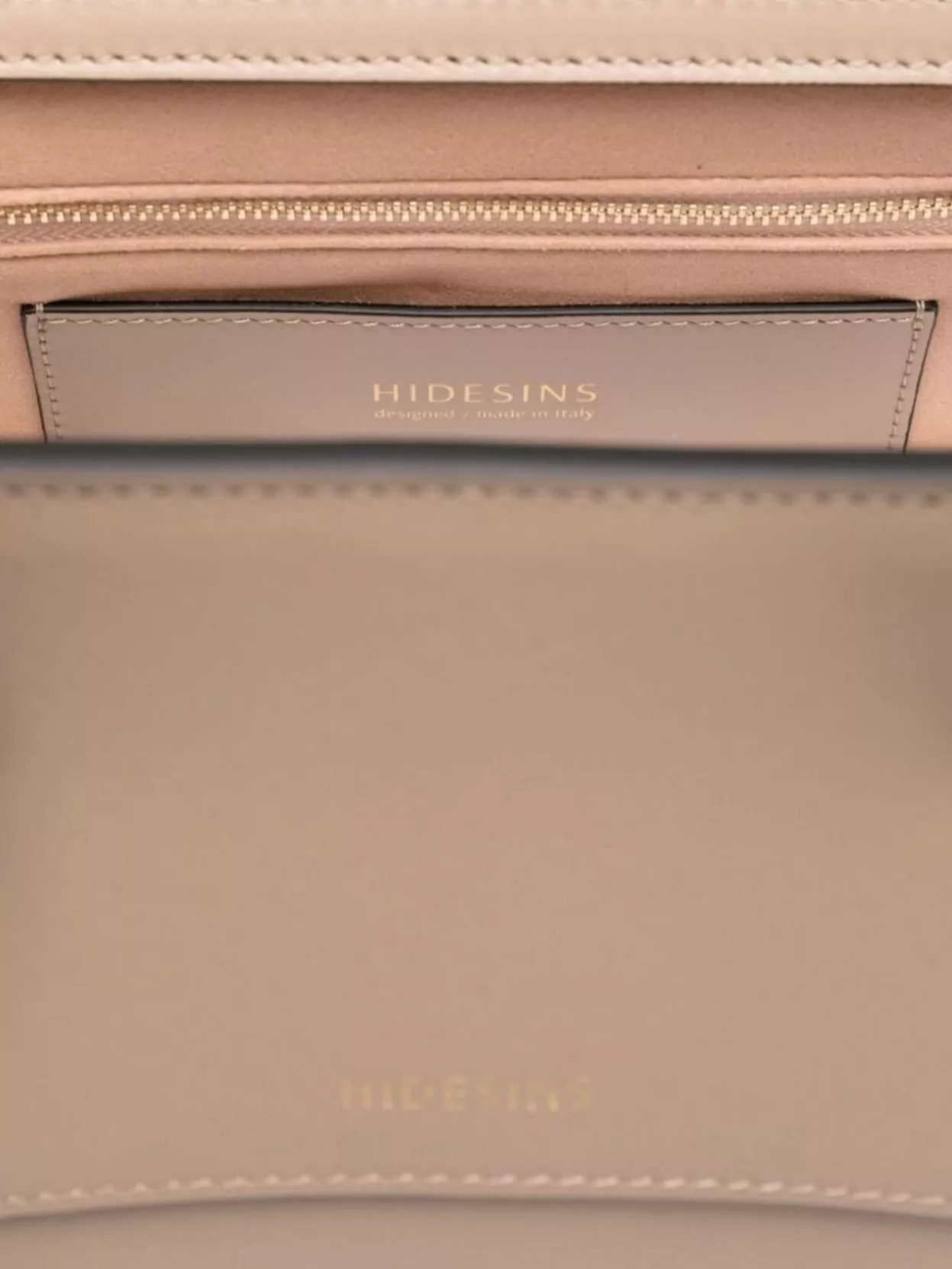 Hidesins Medium Leather Tote With Flap And Strap