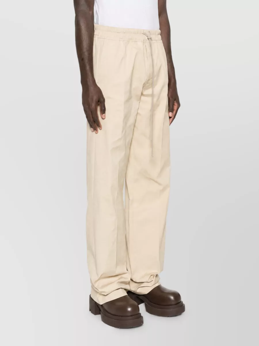 Rick Owens Cotton Loose Fit Trousers