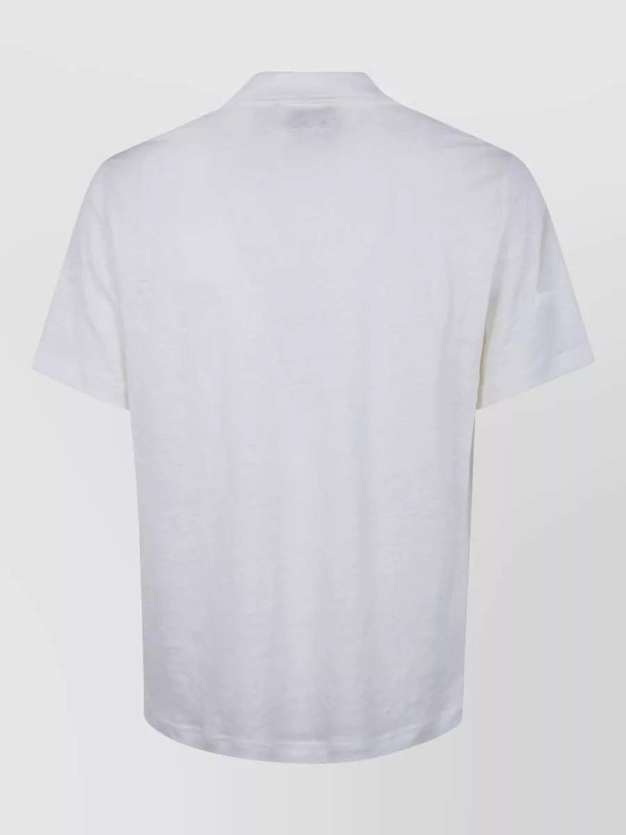 Mc2 Saint Barth Linen Polo Shirt