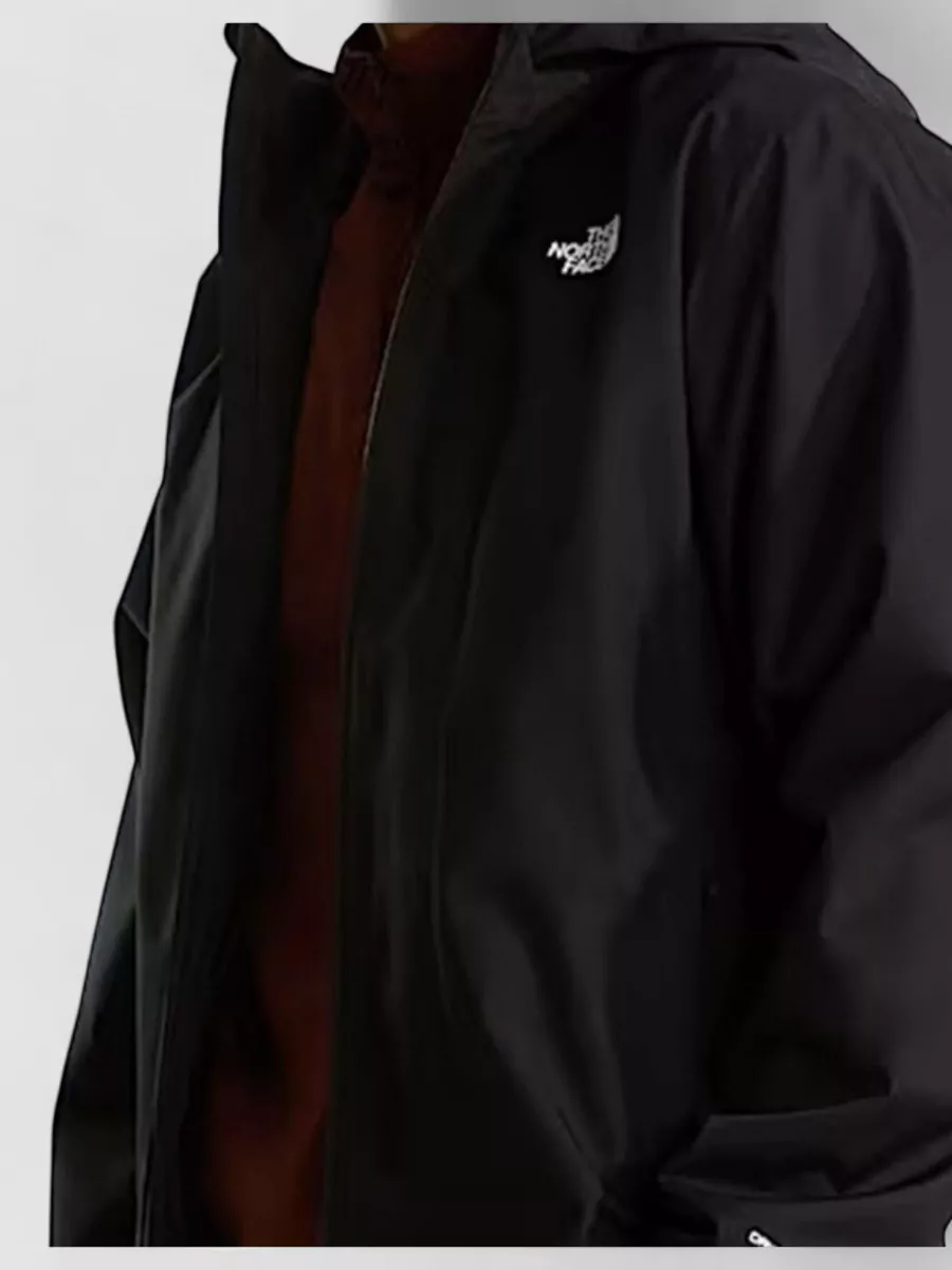 The North Face Hooded Nylon Silk Jacket Water Resistant