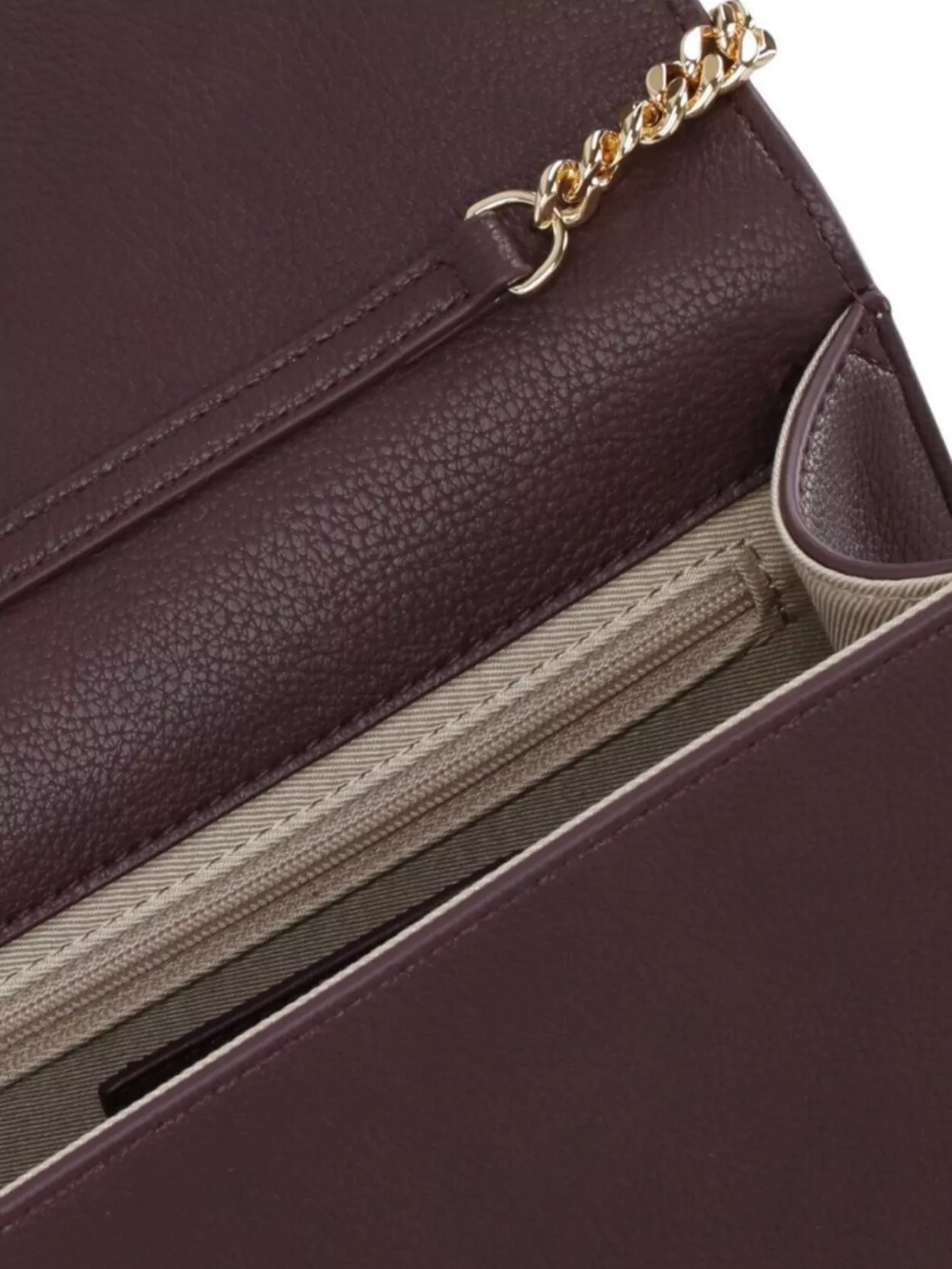 Elisabetta Franchi Rectangular Shoulder Bag Chain Strap