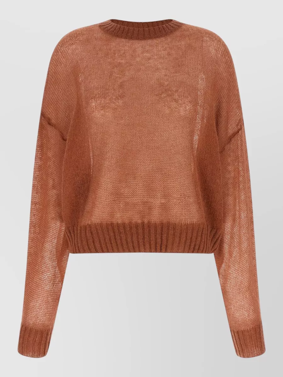 Brunello Cucinelli Mohair crew-neck jumper