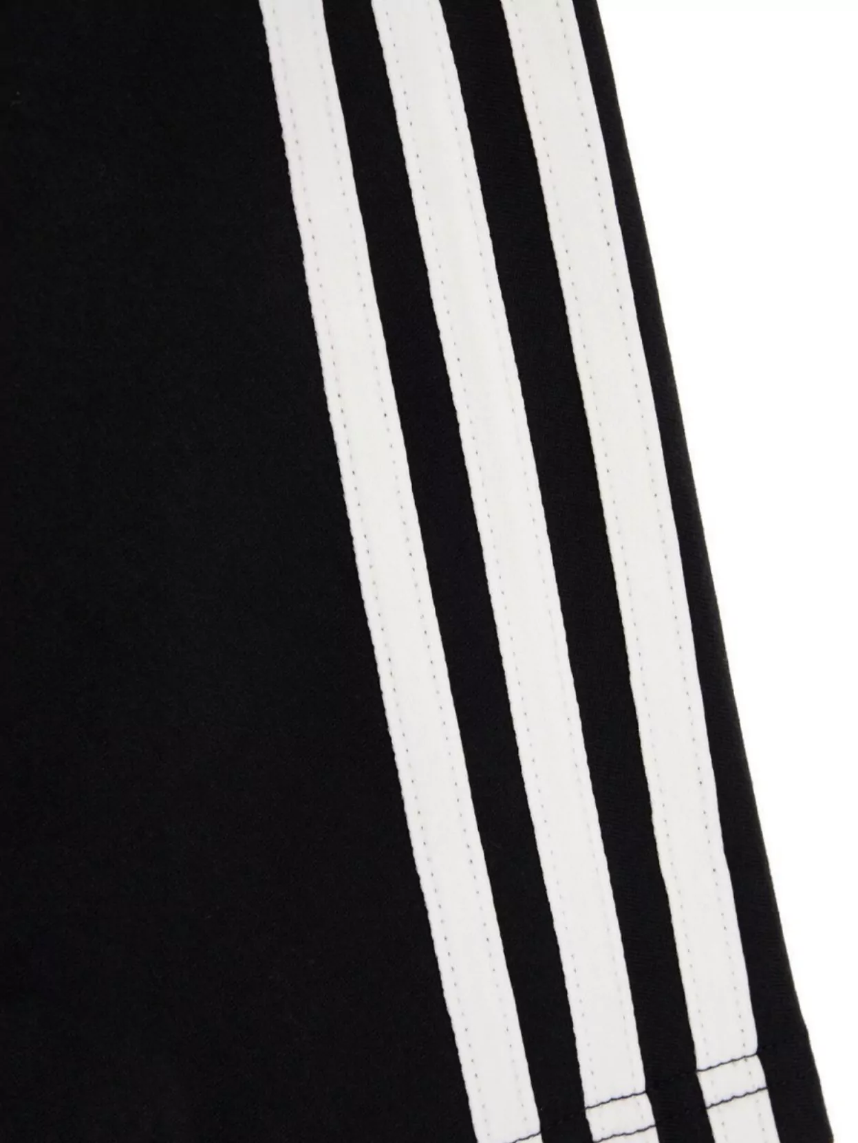 Adidas Y3 Crew Neck T-shirt Featuring Striped Detail In Black