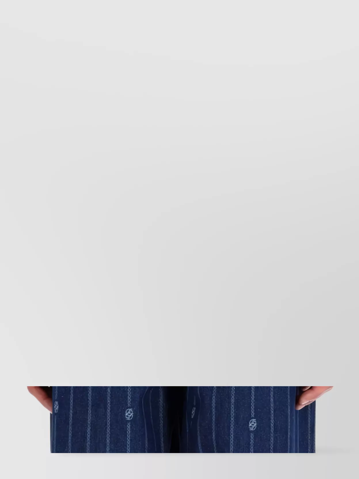 Drôle De Monsieur Long Sleeve Color Block Polo Shirt