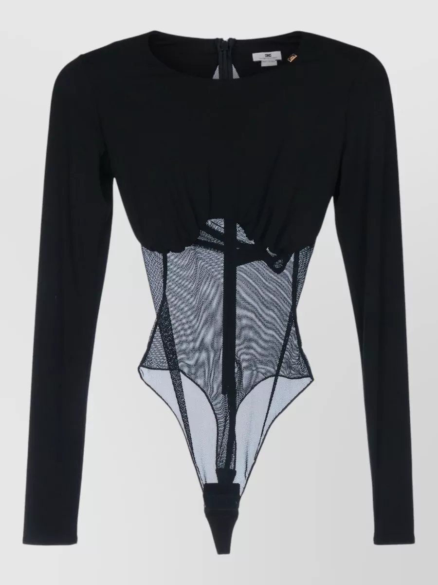 Elisabetta Franchi sheer tank top