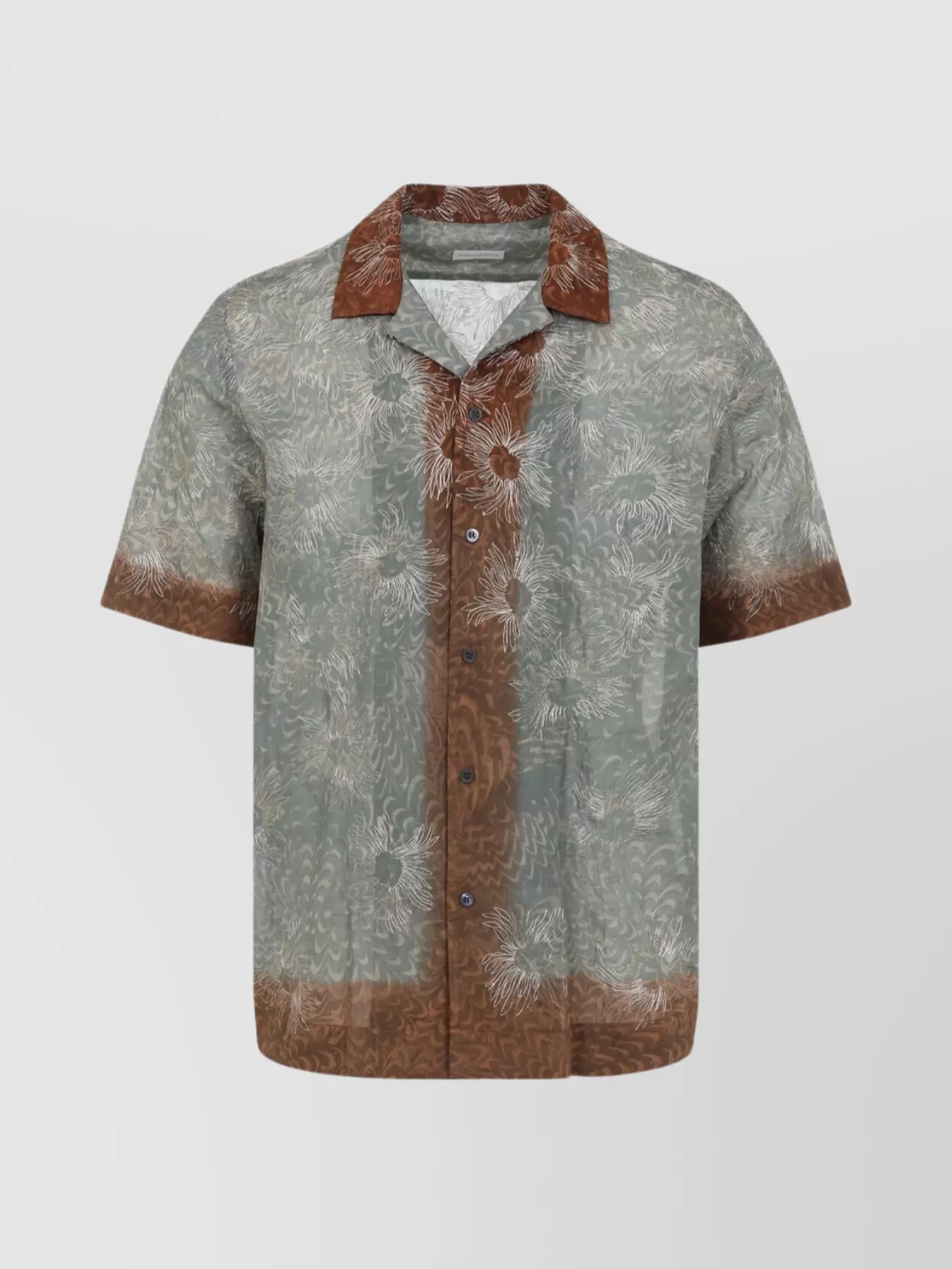 Dries Van Noten Carltone Floral Print Shirt