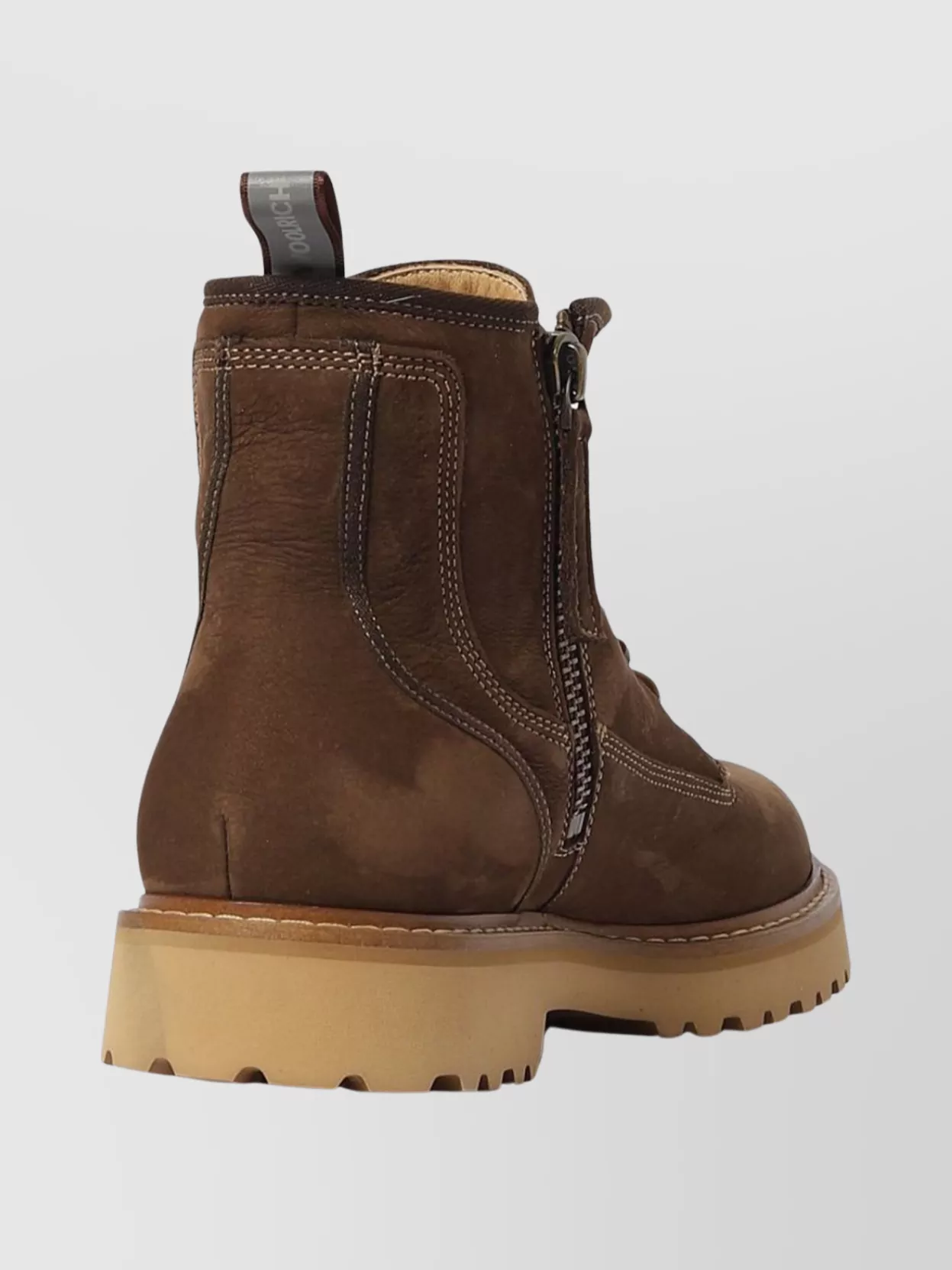 Woolrich Round Toe Boots Lug Sole Design