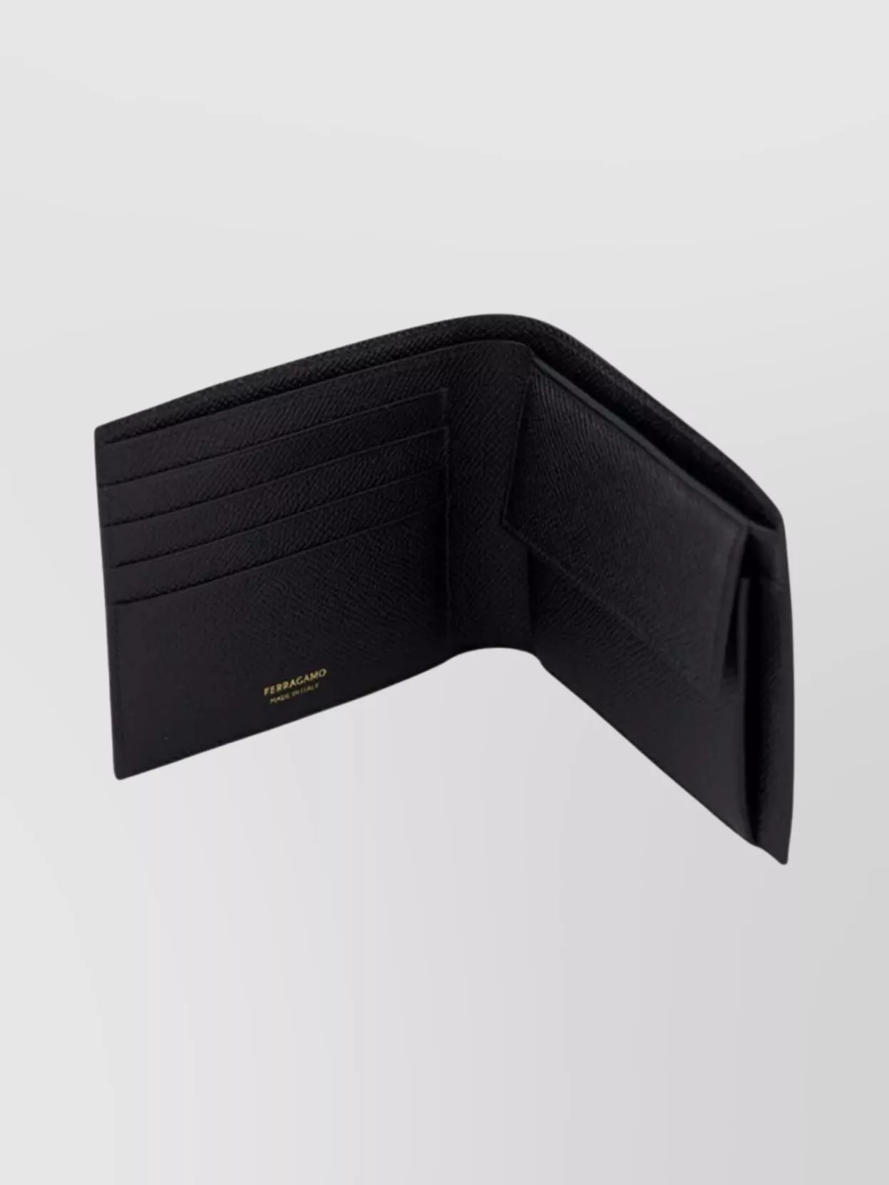 Ferragamo Gancini Wallet With Card Slots And Compartment