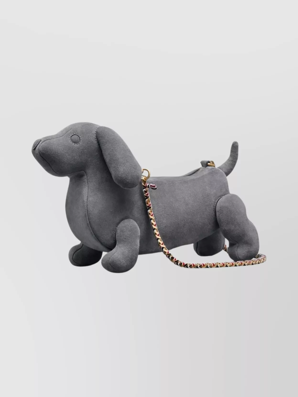 Thom Browne Dachshund Shape Shoulder Bag With Chain Strap