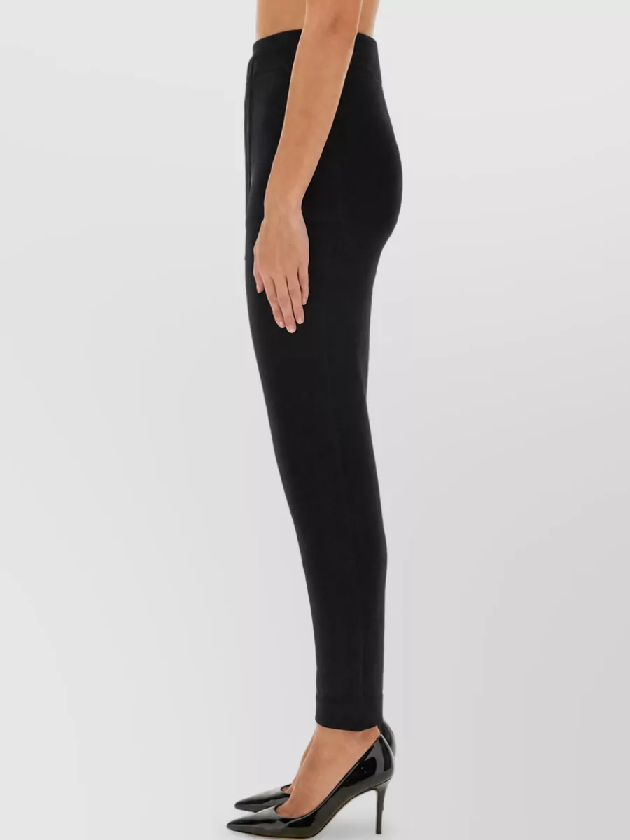 S Max Mara Wool Cashmere Track Pants