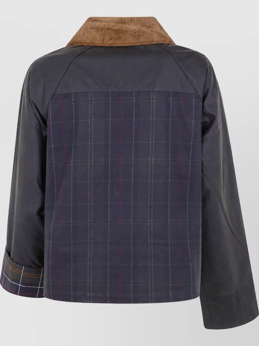 Barbour Waxed Cotton Single Breasted Jacket