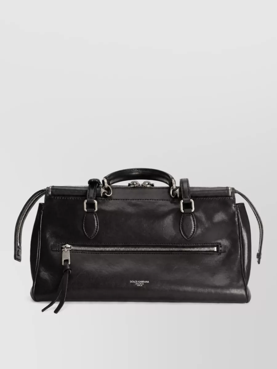 Dolce&Gabbana Vittoria Leather Shoulder Bag