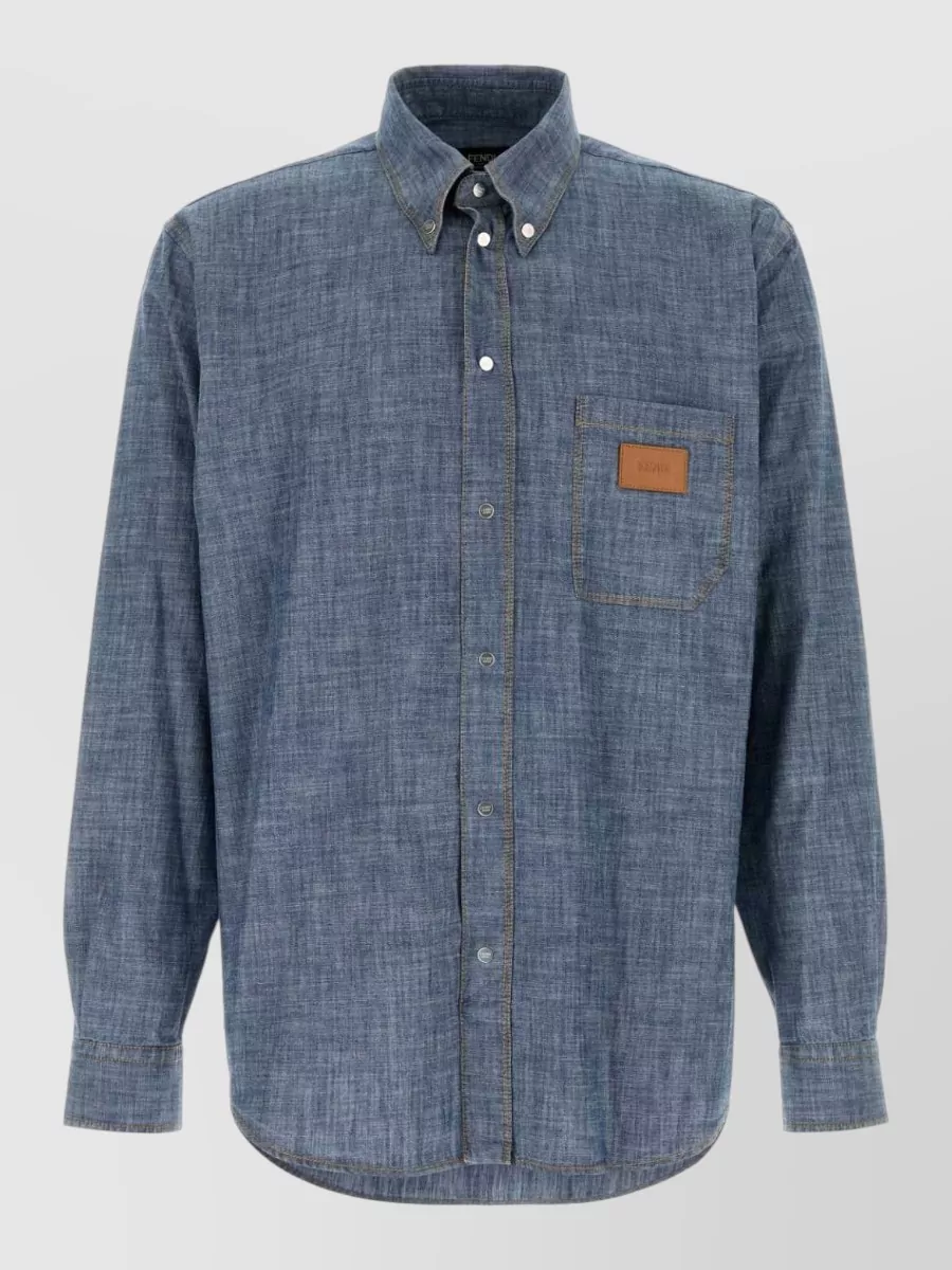 Fendi chambray shirt