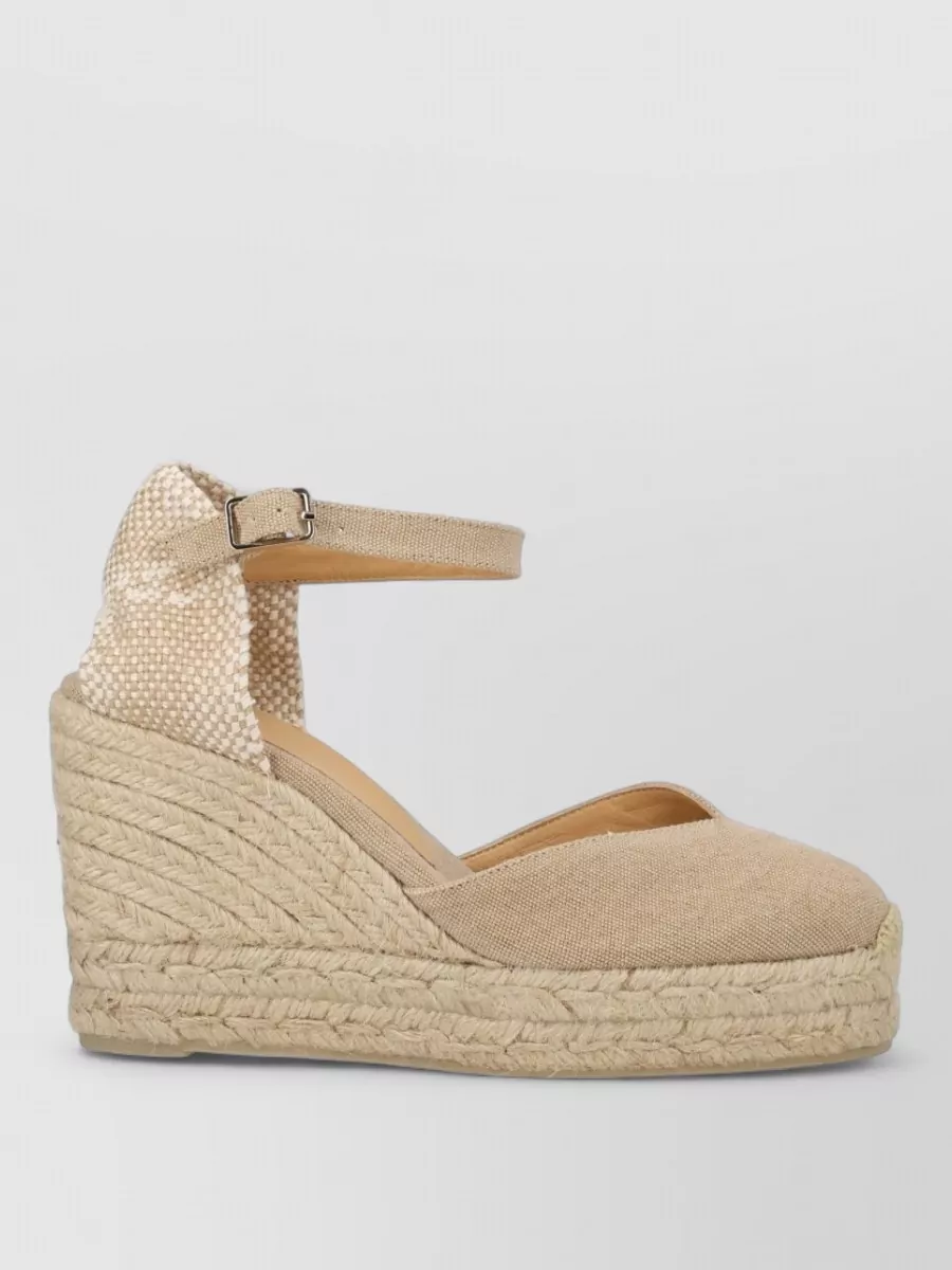 Castaner Canvas Espadrille Wedges