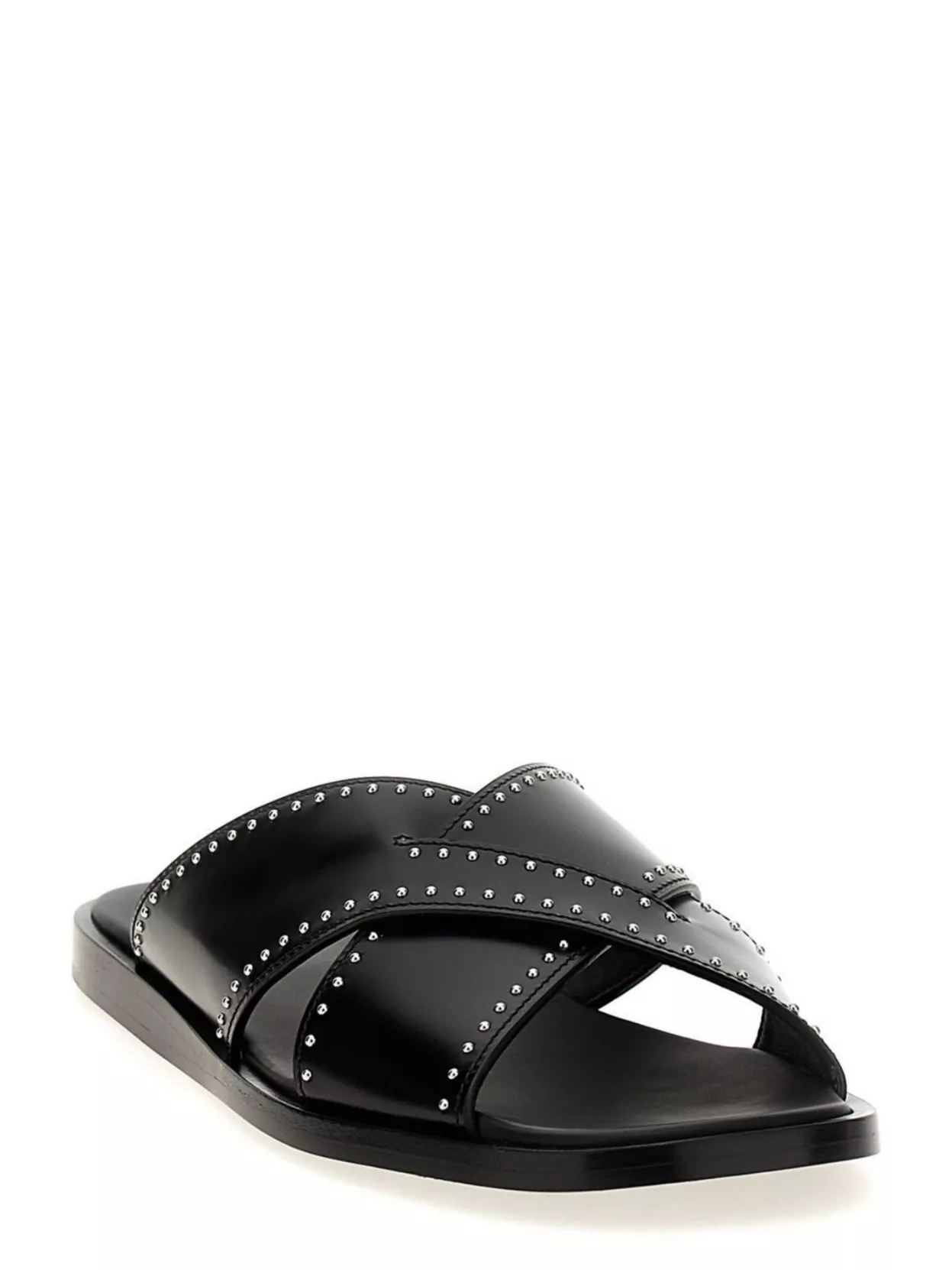 Shop Church's 'studded Open Toe Flat Sole Sandals'