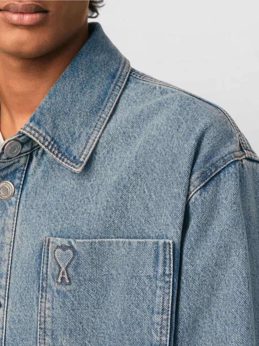 Ami Paris Denim Overshirt