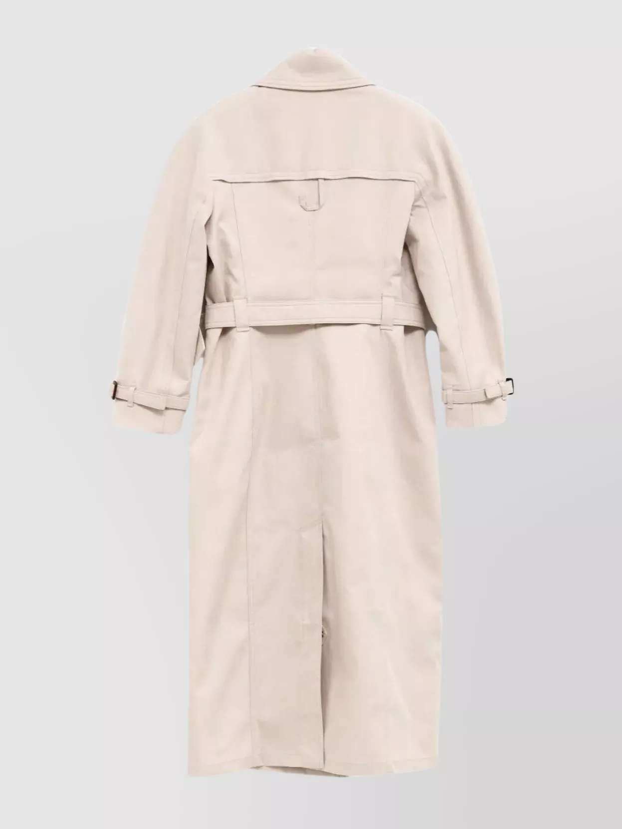 Jacquemus Double-breasted Trench Coat With Belt In Multi