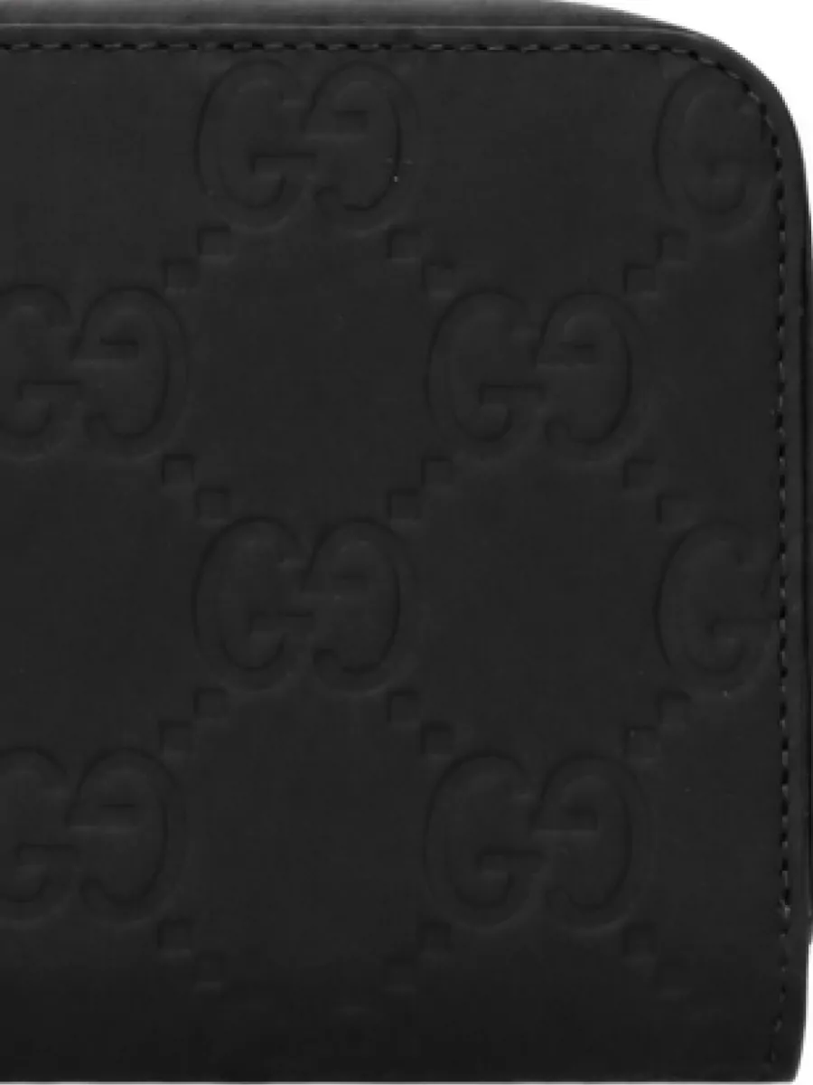 Gucci coated leather wallet