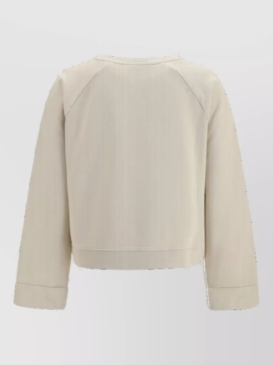 Pinko Cotton Logo Print Sweatshirt