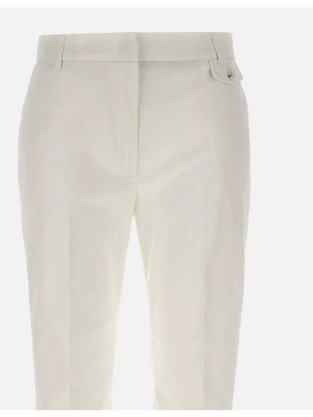 Liu Jo Cotton Chino Pants Back Pocket