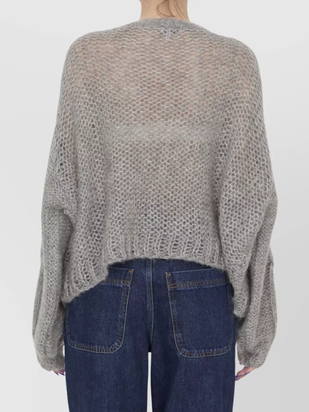 Loewe Cable Knit Crew Neck Sweater