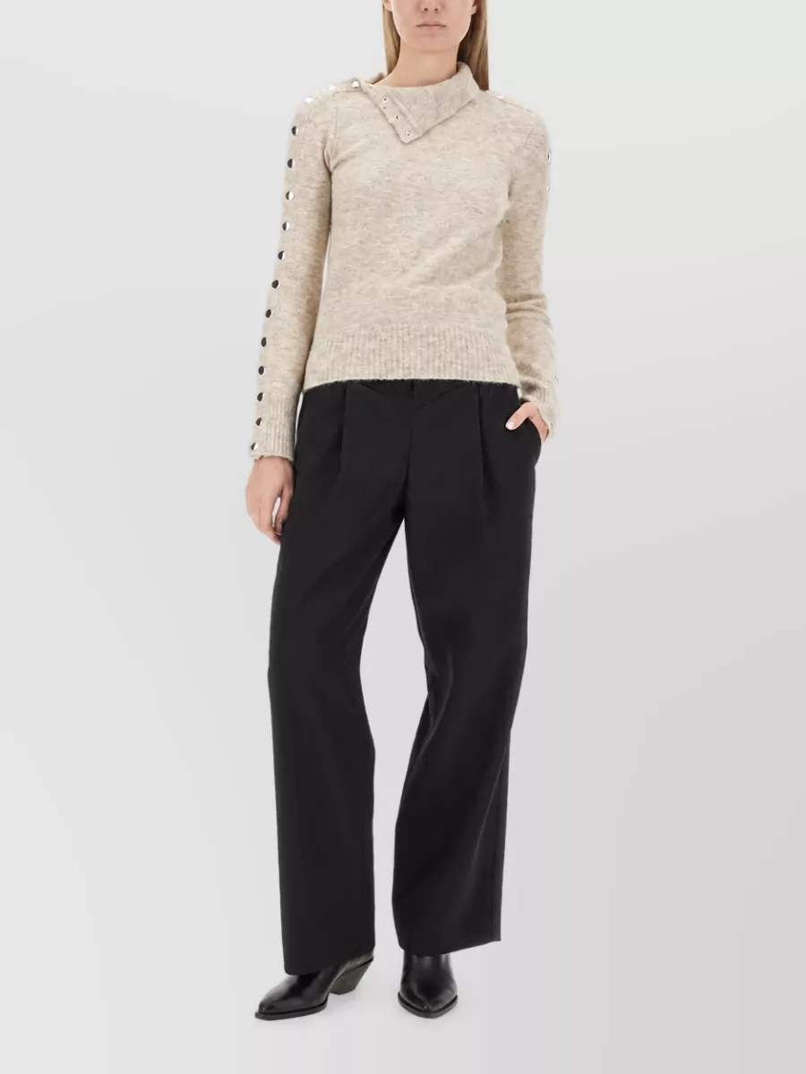 Isabel Marant Wool Wide-Leg Trousers