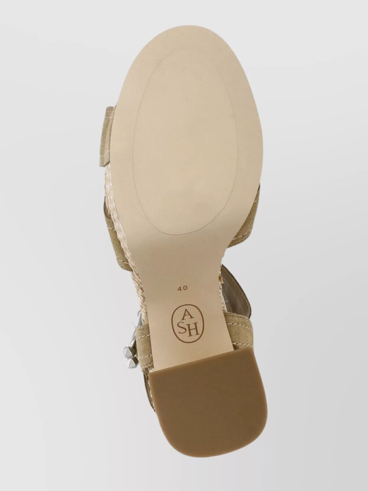 Ash Strappy Block Heel Pumps