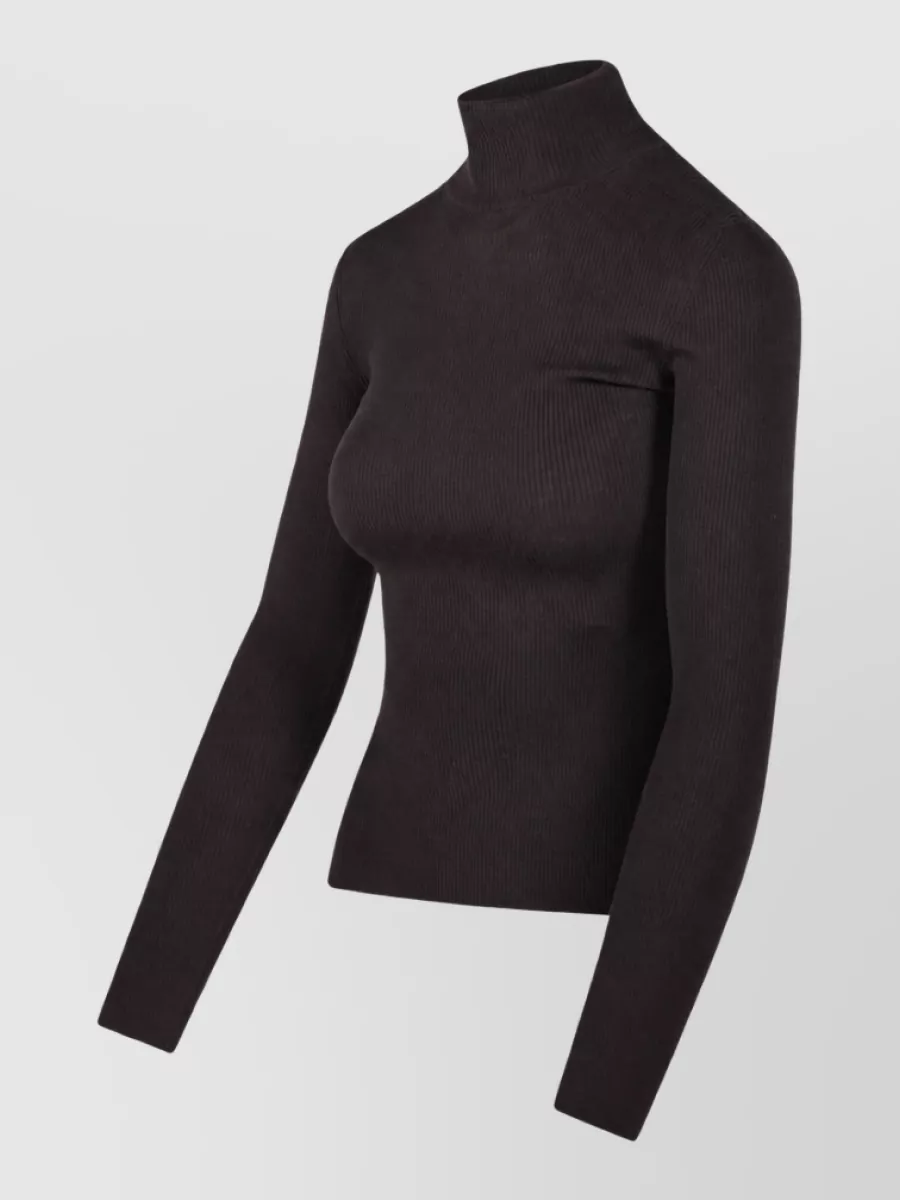 Max Mara Sleeveless Virgin Wool Knitted Top