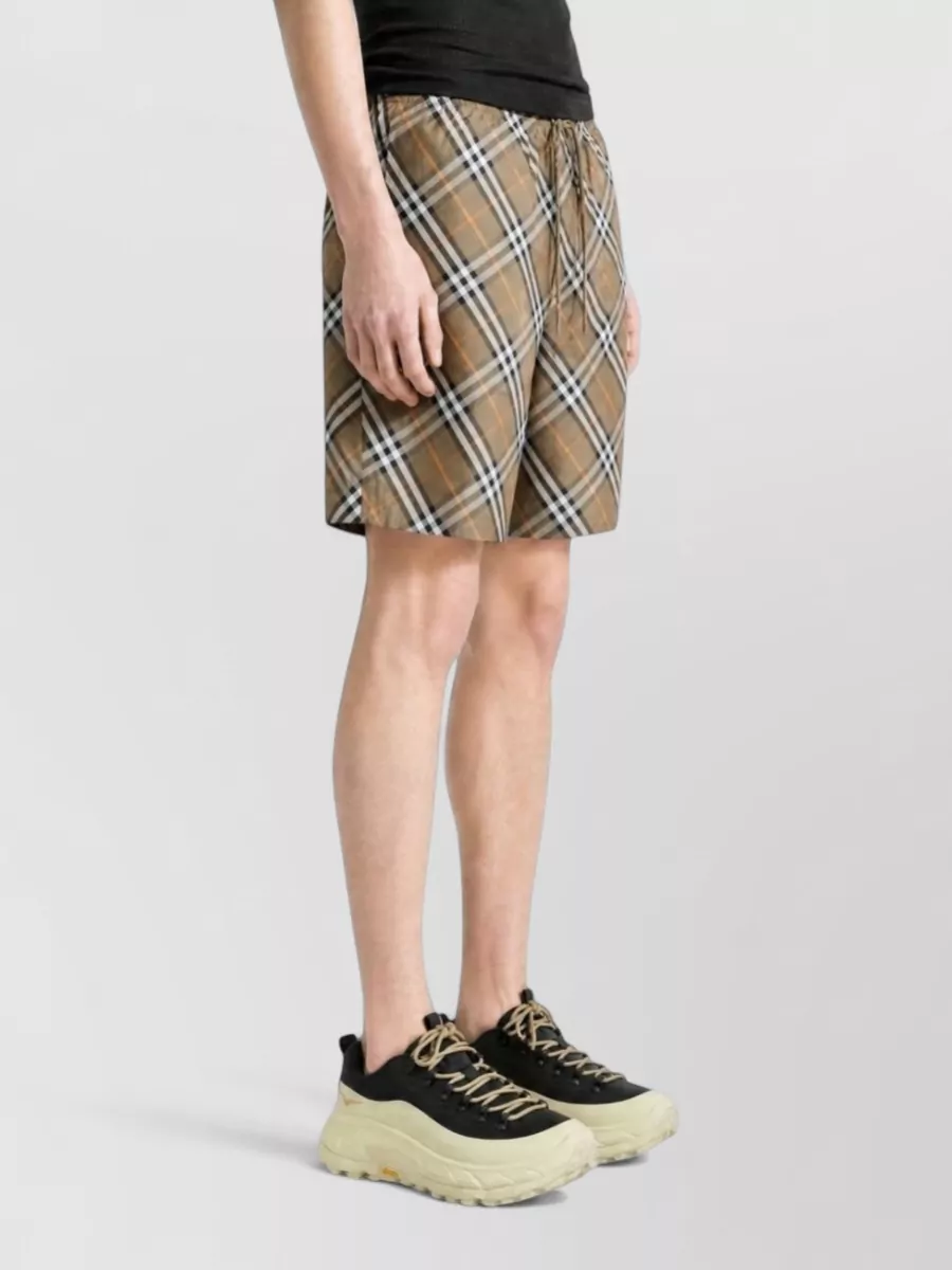 Burberry Embroidered Swim Shorts