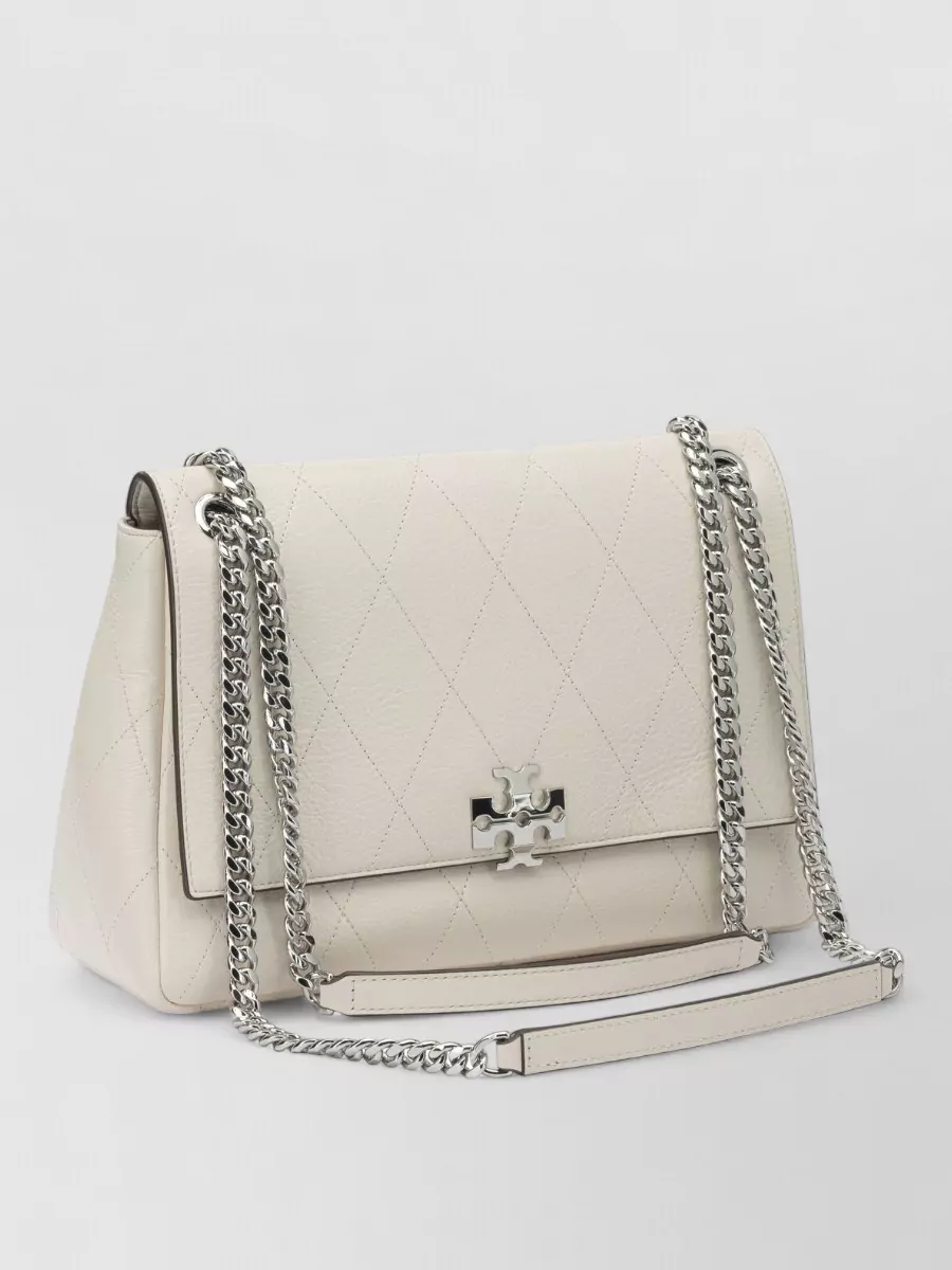Tory Burch Medium Charlie Leather Crossbody Bag